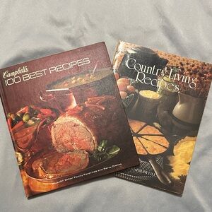 Campbell’s 100 Best Recipes Cookbook & Country Living Recipes